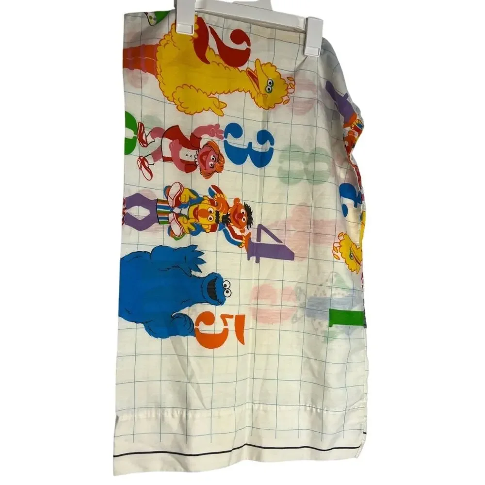 Sesame Street 123 Numbers Vintage Standard Pillowcase Multicolor By Stevens
